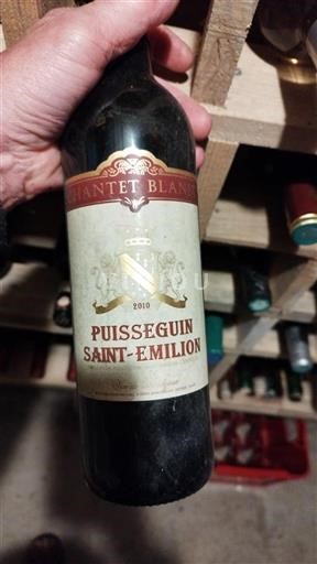 Bordeaux Puisseguin-saint-émilion Chantet Blanet 2010