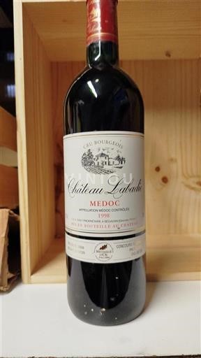 Bordeaux Médoc Cru Bourgeois Château Labadie 1998