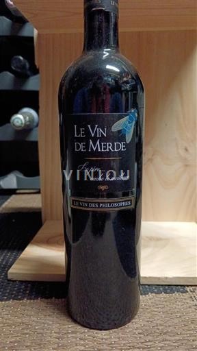 Languedoc Ospecificerad Le Vin des Philosophes Le Vin de Merde Icke årgångsbetecknad