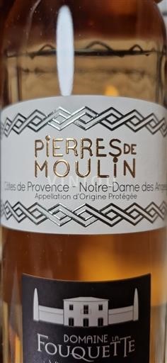 Vin Rosé sec Pierres de Moulin Domaine La Fouquette 2023 France Provence