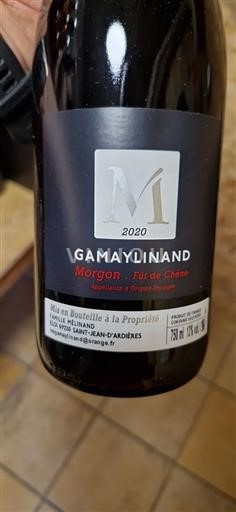 Beaujolais Morgon Famille Mélinand Gamaylinand 2020