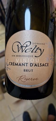 Elsass Crémant d'Alsace Welty Réserve 2024