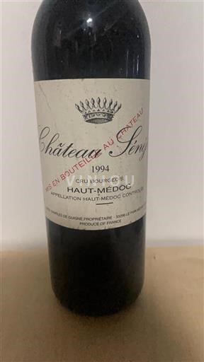 Burdeos Haut-Médoc Cru Bourgeois Sénéjac 1994