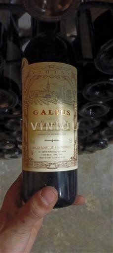 Bordeaux Saint-Émilion Grand Cru Grand Cru Galius 2015