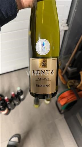 Vin Blanc sec Riesling Lentz Non millésimé France Alsace Grand Cru