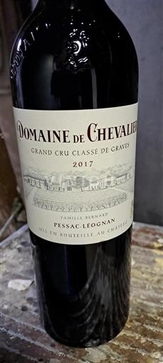 Bordeaux Pessac-Léognan Grand Cru Domaine Chevalier 2017