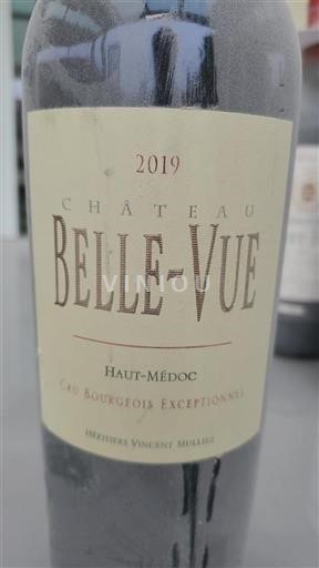 Bordeaux Haut-Médoc Cru Bourgeois Exceptionnel Château Belle-Vue 2019