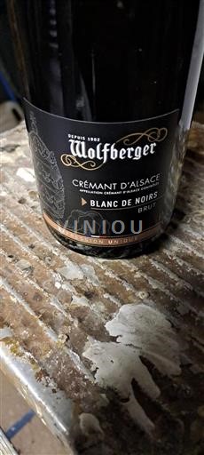 Elzas Crémant d'Alsace Grand Cru Wolfberger Blanc de Noirs Niet-geïntegreerd