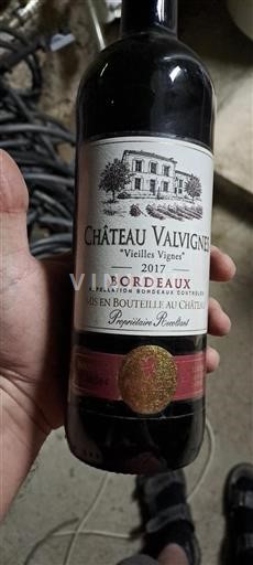 Bordeaux Château Valvignes Vieilles Vignes 2017