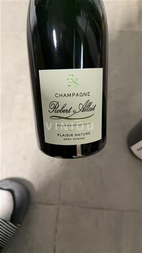 Champanhe Robert Allait Plaisir Nature Não Sazonado