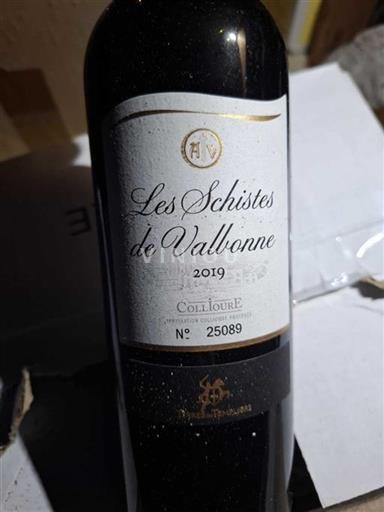 Roussillon Collioure Terres des Templiers Les Schistes de Vallbonne 2019