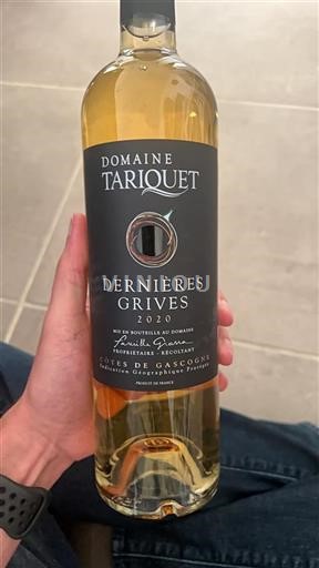 Jugozahod Côtes de Gascogne Domaine Tariquet Dernières Grives 2020