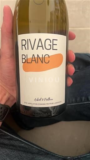Vin Blanc sec Rivage Aubert & Mathieu 2022 France Languedoc