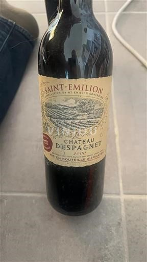 Bordeaux Saint-Émilion Château Despagnet 2000
