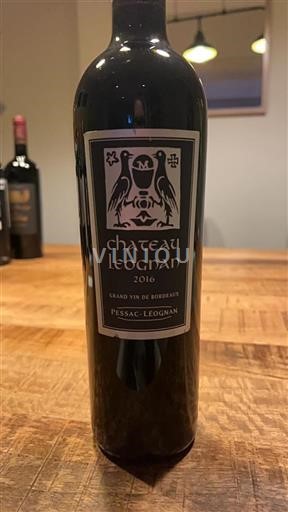 Bordeaux Pessac-Léognan Château Léognan 2016
