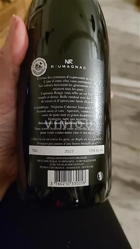 South West Fronton Nicolas Roumagnac Capitaine Rouge 2023
