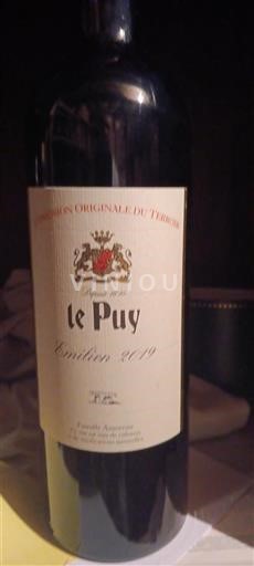 Bordeaux Nespecifikováno Château Le Puy 2019