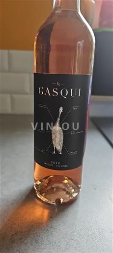 Vin Rosé sec Tardius Château Gasqui 2022 France Provence