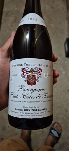 Burgundy Hautes-Côtes de Beaune Domaine Thevenot-Le Brun 2022