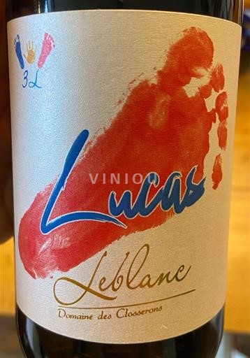Údolí Loiry Coteaux-du-Layon Domaine Des Closserons Lucas 2018