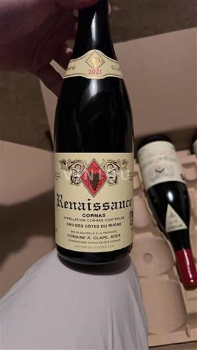 Rhônen laakso Cornas Domaine A. Clape Renaissance 2021