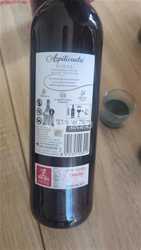 La Rioja Rioja Azpilicueta 2021