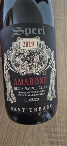 Veneto Amarone della Valpolicella Speri Sant'Urbano 2019