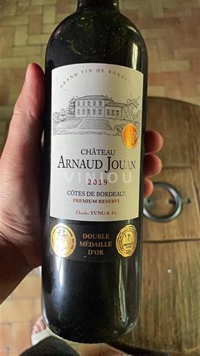 Bordeaux Côtes-de-Bordeaux Château Arnaud Jouan Premium Reserve 2019