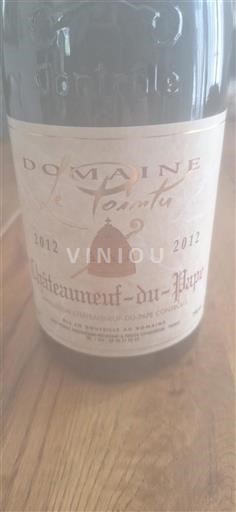 Rhône Valley Châteauneuf-du-Pape Domaine Le Pointu 2012
