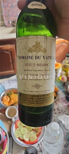 Bordeaux Haut-Médoc Domaine Vatican 1986