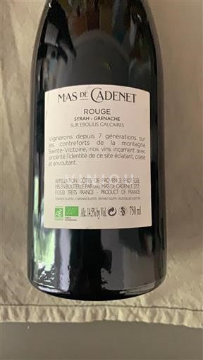Provenza Côtes-de-Provence Mas de Cadenet 2017