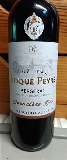 Sud-Ouest Bergerac Château Roque Peyre Caractère Bio 2019