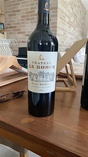 Bordeaux Saint-Estèphe Cru Bourgeois Exceptionnel Le Boscq 2021