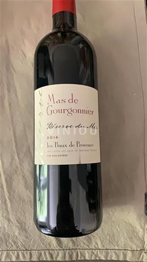 Provence Não especificado Mas de Gourgonnier Réserve du Mas 2016