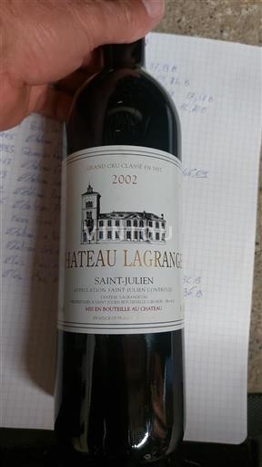 Bordeaux Saint-Julien Grand Cru Château Lagrange 2002