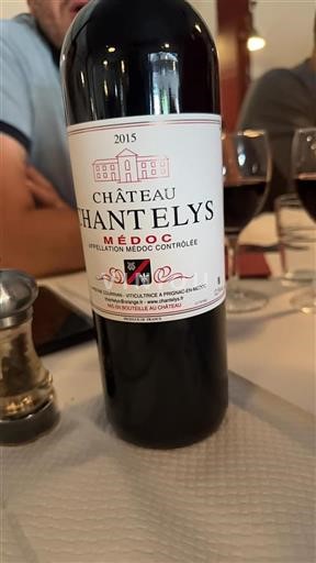 Bordeaux Médoc Château Chantelys 2015