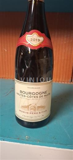 Burgundy Hautes Côtes de Nuits Morin Père & Fils 2019