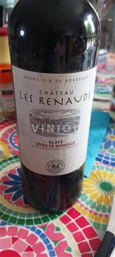Bordeaux Blaye-Côtes-de-Bordeaux Château Les Renauds Non-Vintage