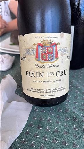 Burgundsko Nespecifikováno Premier Cru Charles Antonin 2009