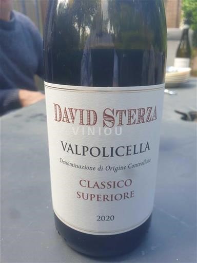 Wines of Veneto Valpolicella David Sterza Classico Superiore 2020