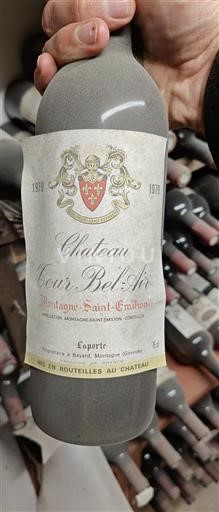 Bordeaux Montagne-Saint-Émilion Château Tour Bel-Air 1979