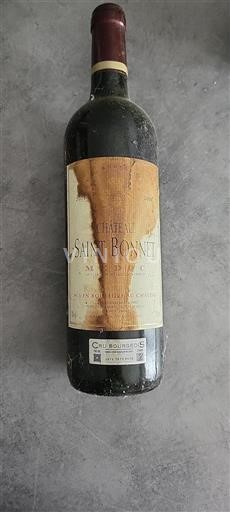 Bordeaux Médoc Cru Bourgeois Château Saint Bonnet 2008