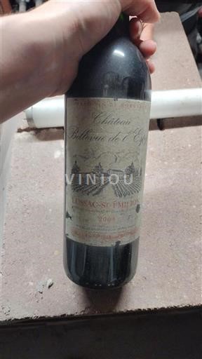 Bordeaux Lussac-saint-émilion Château Bellevue de l'Espérance 2004