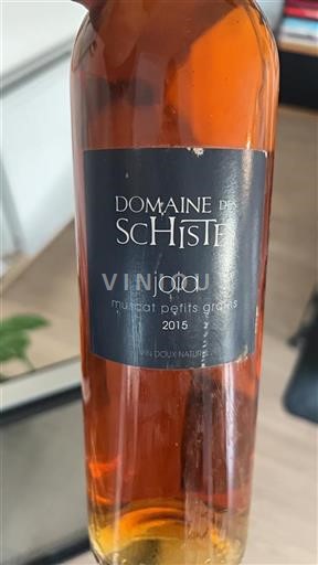 Roussillon Muscat de Rivesaltes Domaine Des Schistes Joia 2015