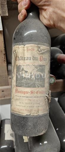 Bordeaux Montagne-saint-émilion Château Puy 1979