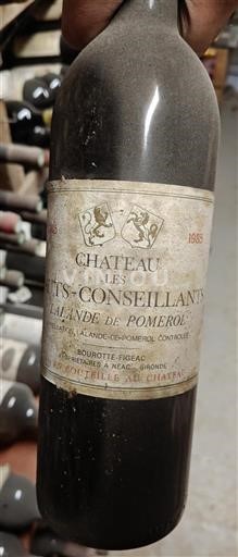 Burdeos Lalande-de-Pomerol Château Les Hauts-Conseillants 1985