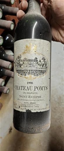 Burdeos Saint-Estèphe Cru Bourgeois Château Pomys 1990
