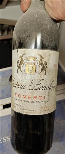 Bordeaux Pomerol Château Bonalgue 1989