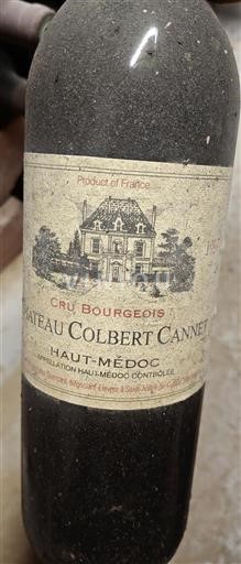 Burdeos Haut-Médoc Cru Bourgeois Château Colbert Cannet 1990