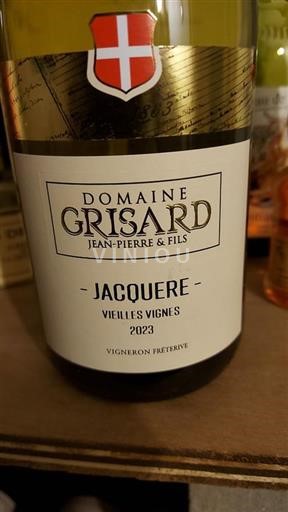 Savoie en Bugey Savoie (wijn van) Domaine Grisard Jeanpierre & Fils Jacquere 2023